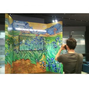 Vẽ Photobooth Sự kiện ra mắt giới thiệu TV Samsung QLED Q68R​